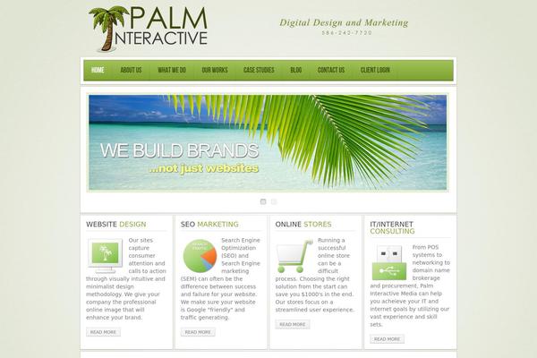 Revista theme site design template sample