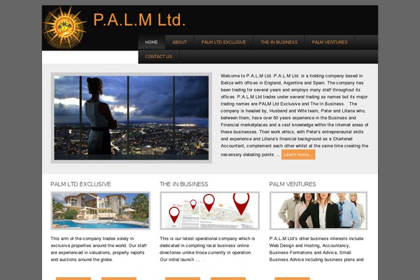 Corporate theme site design template sample