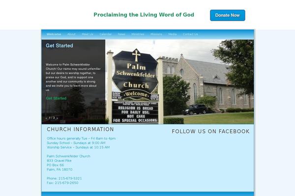 Site using Recent Facebook Posts plugin