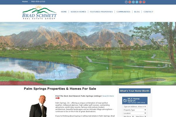 palmspringsrealestateinfo.com site used Brad-schmett