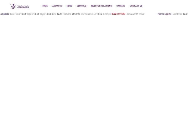 Site using Stockdio-historical-chart plugin