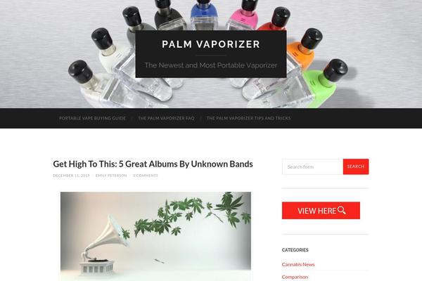 Hemingway theme site design template sample