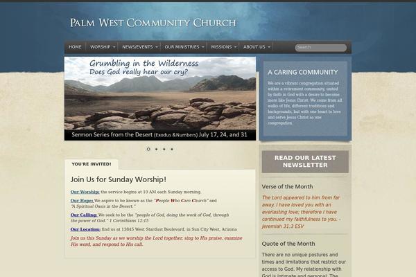 Light of Peace theme site design template sample