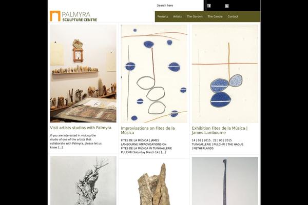 Paragrams theme site design template sample