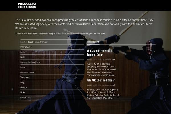 KLEO theme site design template sample