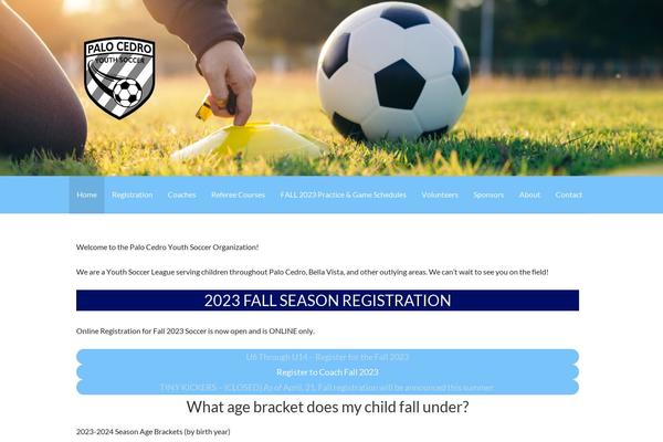 Primer theme site design template sample