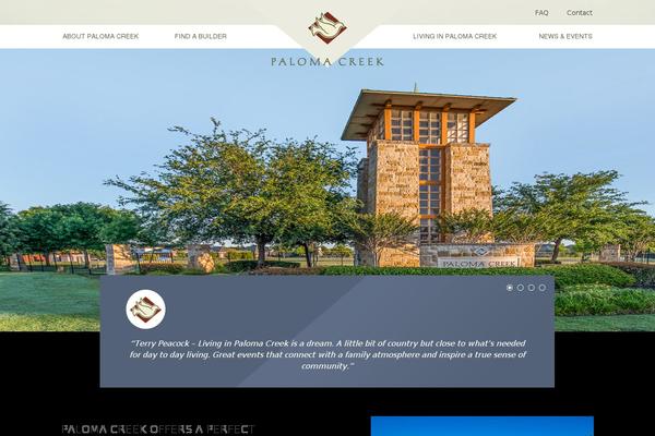 palomacreek.com site used Palomapark