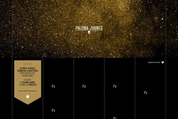PJ theme site design template sample
