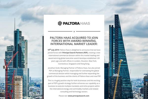 paltora.com site used Paltora-haas