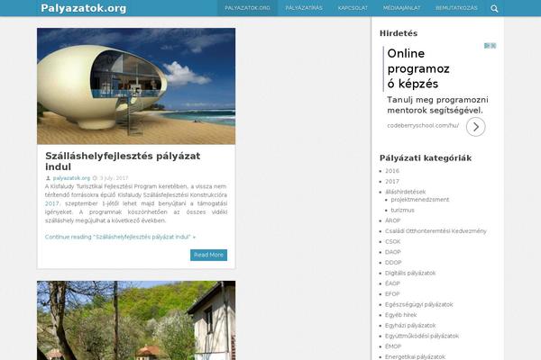 Newsever-pro theme site design template sample