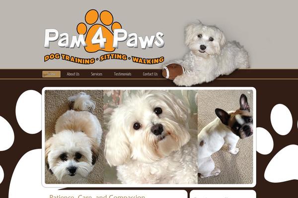 Pet theme site design template sample