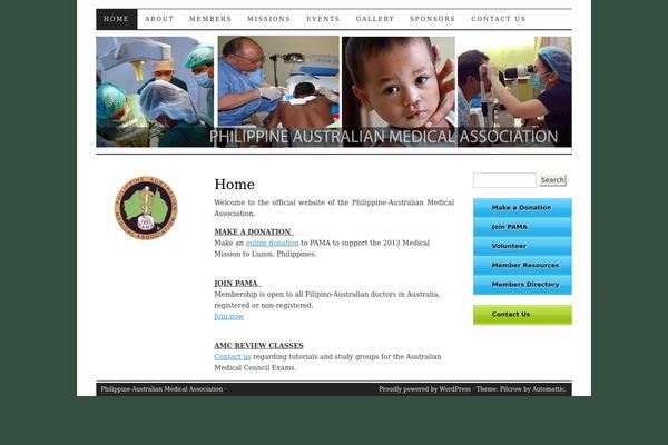 Pilcrow theme site design template sample