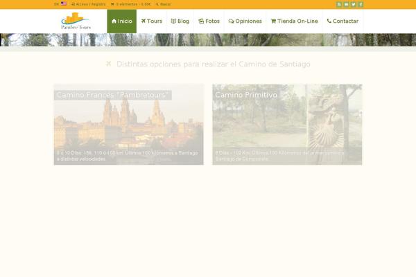 pambretours.com site used RT-Theme 18