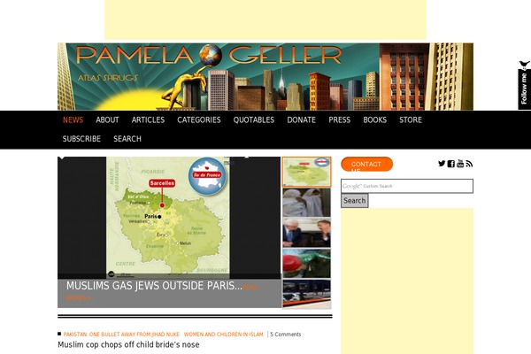 Site using Responsive Menu plugin