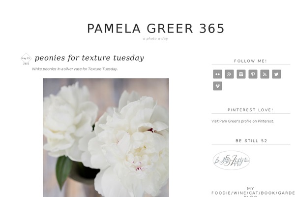 Site using Simple Social Share plugin