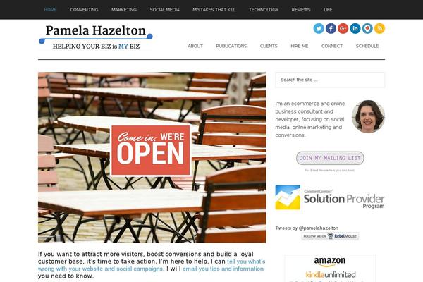 Site using Simple Follow Me Social Buttons Widget plugin