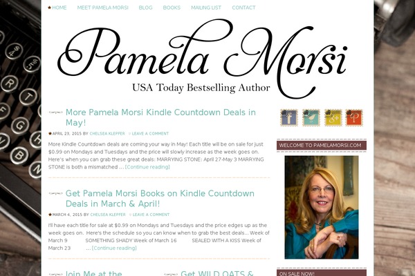 pamelamorsi.com site used Pretty