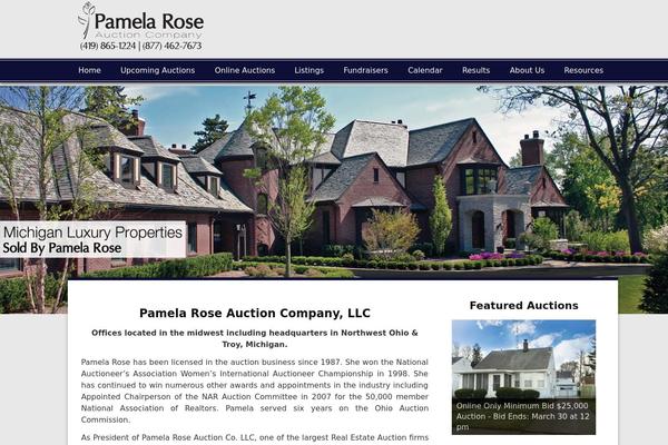 pamelaroseauction.com site used Woodpecker