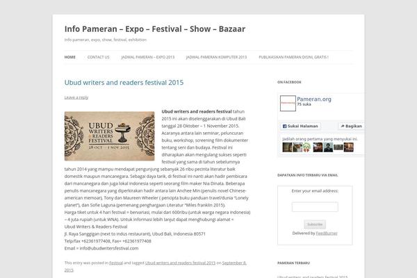 Channel theme site design template sample