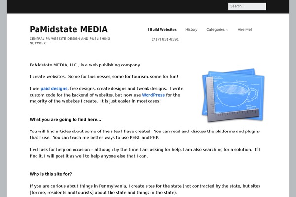 Make theme site design template sample