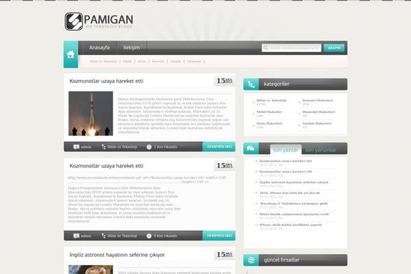 pamigan.com site used Teknoloji