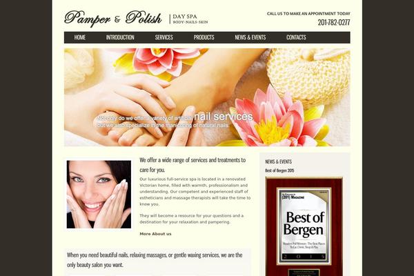 Jenny theme site design template sample