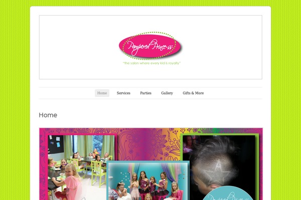 Forever theme site design template sample