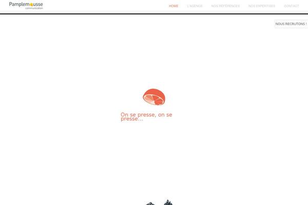 pamplemousse theme websites examples