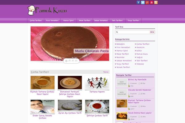 Mercan_tema theme site design template sample