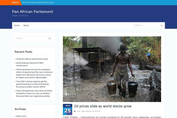 University Hub theme site design template sample