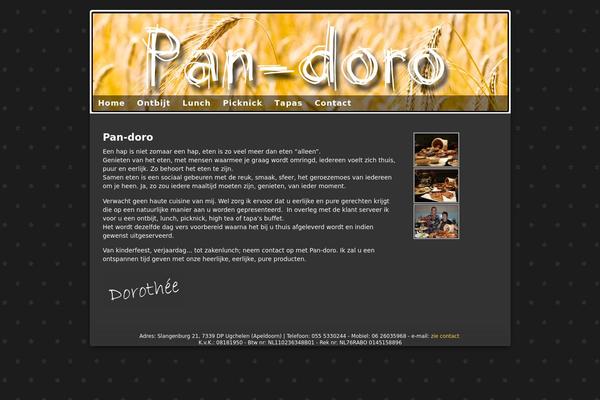 Mandigo theme site design template sample