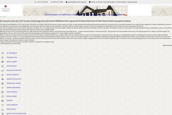 Site using Menu Image plugin