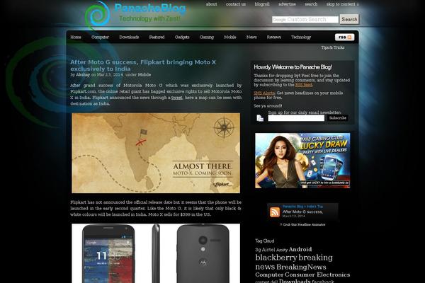 Pixel theme site design template sample