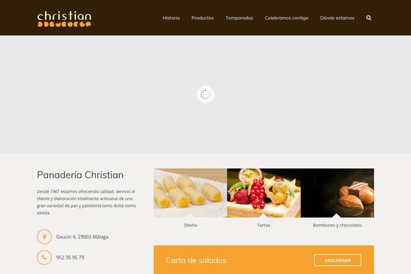 Impreza theme site design template sample