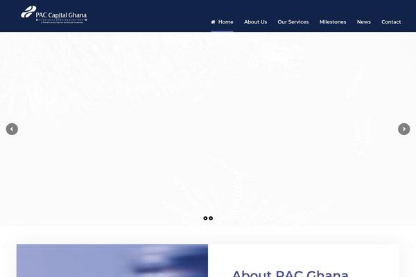 Financity theme site design template sample