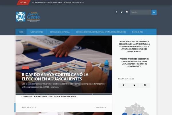 NEWSmaker theme site design template sample