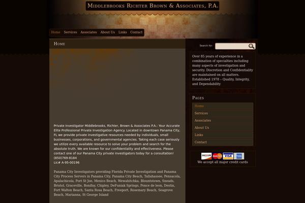 MT dark theme site design template sample