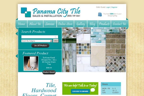 Eshop theme site design template sample