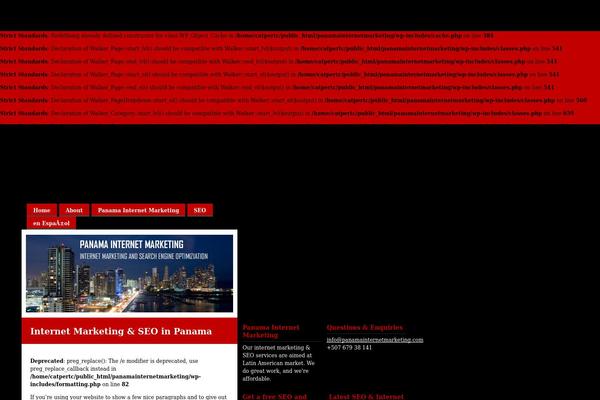 panamainternetmarketing.com site used Neo-sapien-v06