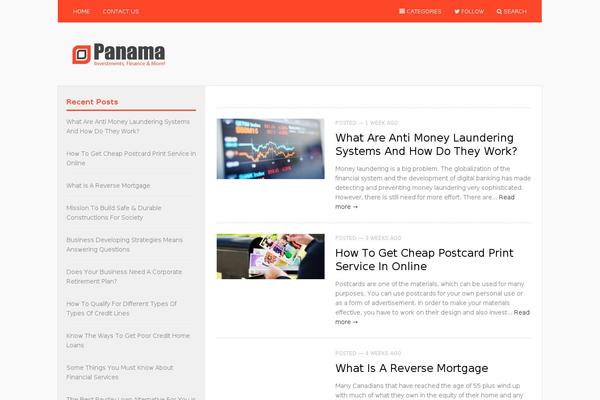 Insider theme site design template sample