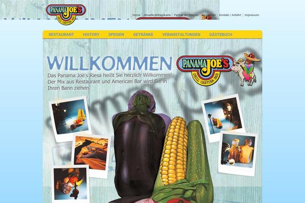 PJ theme site design template sample
