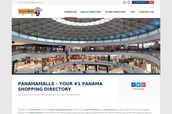 Directory2 theme site design template sample