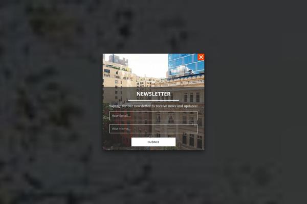 Nany theme site design template sample