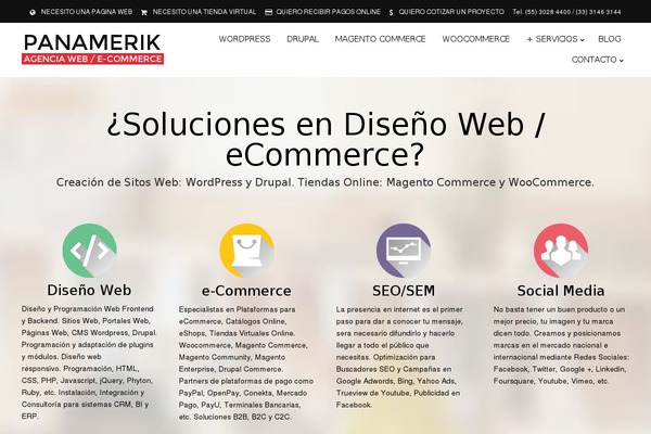 Brooklyn theme site design template sample