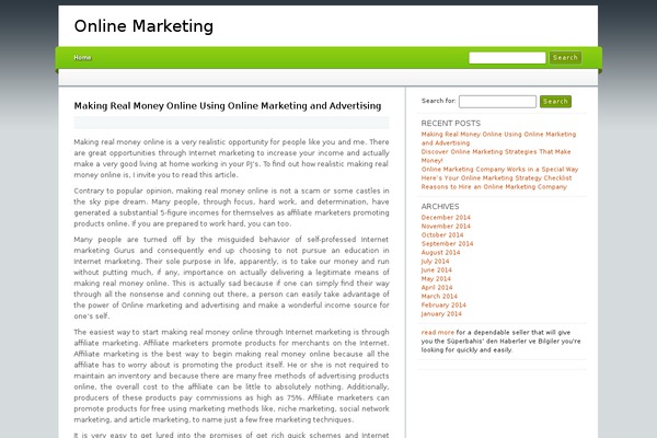 Tmp theme site design template sample