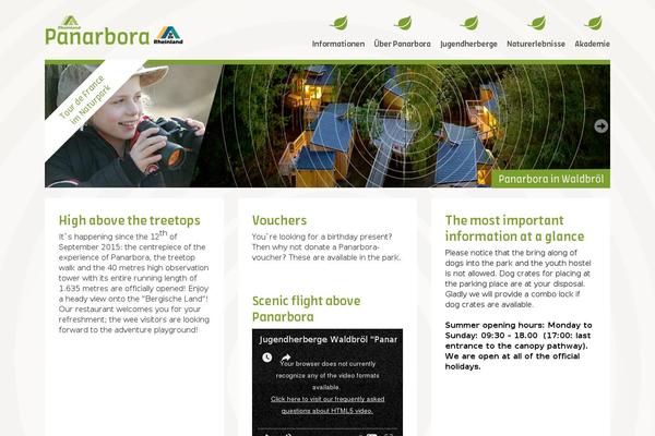 panarbora.de site used Divi-mastermind-child-theme