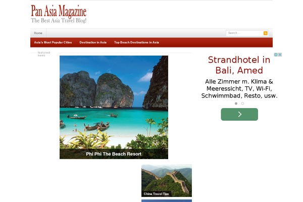 Resizable theme site design template sample