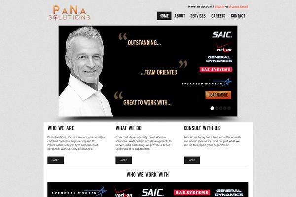 panasolutions.com site used Theme1379