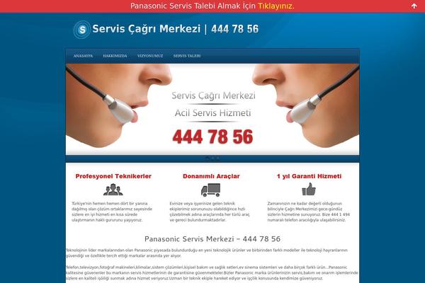 panasonicservisleri.com site used Complexity v2