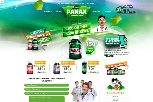 panax theme websites examples